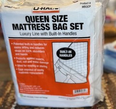 U Haul Queen Size Mattress Set Luxury Line Pillow Top Brand New In Wrapper