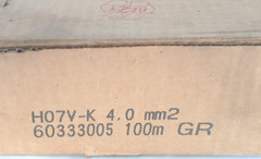 H07V-K 4.0 mm² core cable cable 100 m grey