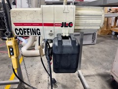 Coffing JLC 1 Ton Electric Chain Hoist W/ Chain Container 10′ Lift 16 FPM