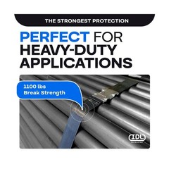 IDL Packaging 1/2″ x .020″ x 300′ Steel Strapping Coil (1100 Lbs Break Streng…