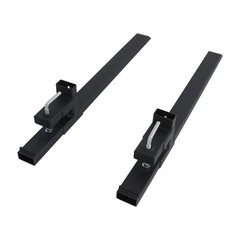 Clamp On Bucket Loader Attachment Skid Steer Tractor Pallet Forks 60″ 4000Lbs