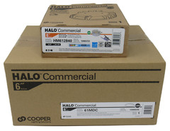 NEW Cooper Halo Recessed Light HM612840 6″ LED Module 4000K + 61MDC Reflector