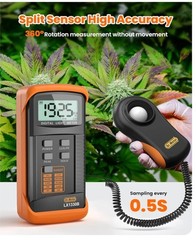 Digital Lux Meter LX1330B Digital Illuminance Light Meter 0-200,000 Lux Meter