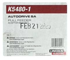 Lincoln Electric K5480-1 AUTODRIVE SA PULL FEEDER Adaptor Bracket