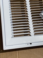 Everbilt 20″ x 20″ Aluminum Air Return Air for 1″ Filter Grille White E190RF