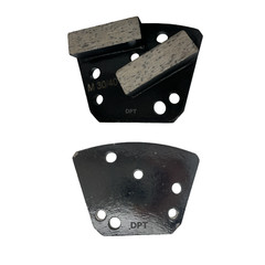 18Pk Trapezoidal Grinding Disc for Concrete Floor Grinder Medium Bond 30/40 Grit