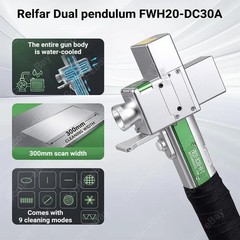 1500W Handheld Fiber Laser Cleaning For Rust Paint Removal Industrial Grade