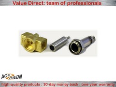 VITON 1/4 in 110V-120V AC Brass Solenoid Valve NPT Gas Water Air Normally Closed