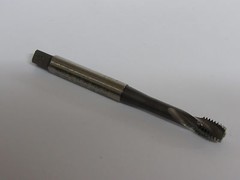 REIME-NORIS 8mm Metric M8 ISO-2 SL-15 UNI HSSE 3 Flutes Spiral Flute Tap Germany
