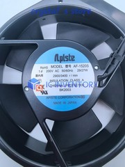 Aplste AF-1520S AC 200V 29/27W 2900/3400 r/min 172*150*38mm cooling fan