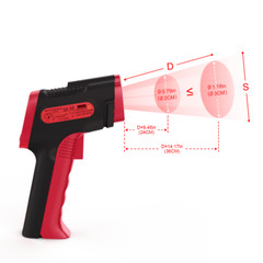ThermoPro Infrared Thermometer LCD Digital Non-Contact Laser Thermometer Gun 30W
