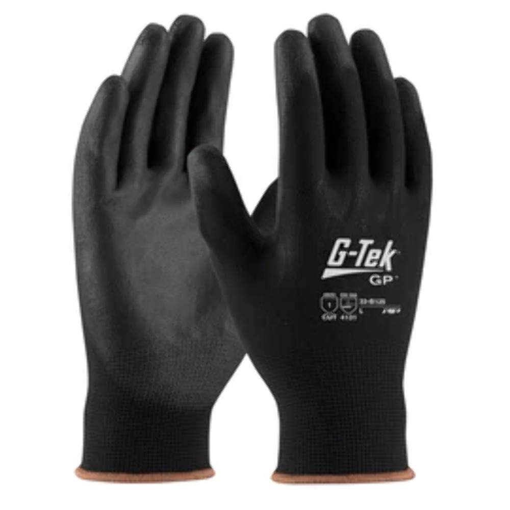 G-Tek® GP™ 13 Gauge Nitrile Palm And Finger Coated Work Gloves With Nylon Liner