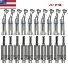 1-10 Dental Low Speed Push Button Contra Angle /Air Motor 2/4H NSK Style YAD DL
