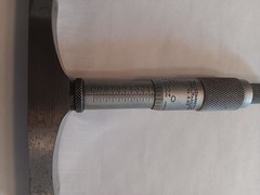 The L.S Starrett Co. Machinist Micrometer Measuring Tool NO. 445