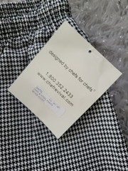 NWT Chef Revival Baggy Pants Houndstooth Cook Work Uniform Knife Steel L 36 38
