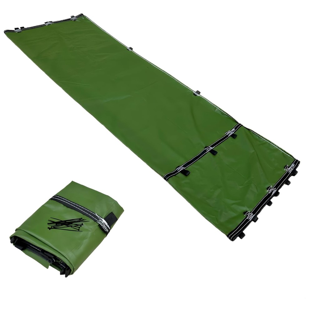 Heavy-Duty 10Ft Construction Debris Chute with Load-Bearing Ties Reinforced T…