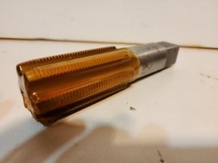 NEW PLUG TAP, 1 1/2-12 NF HS GH-4, 6 FLUTE, 6-1/2″ OAL LENGTH YUGOSLAVIA