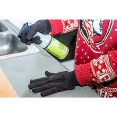12-Pairs Xlarge Brown Jersey Gloves, Soft Cotton Work Gloves, Multi-Purpose