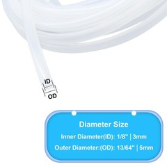 Silicone Hose 3mm x 5mm 4 Metre Length, Food Grade Hoses Flex…