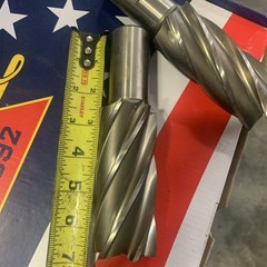 Morse 3469 Long End Mill 1-3/4″ DIA, 6FL 4” length of cut, USA