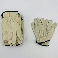 Liberty 7010 Leather Driver Glove Medium Reg Grain Pigskin Straight Thumb 12prs