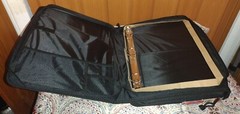 Case-It Two Side 1.25″ D-Ring Z-Binder Black 2-In-1 Binder Handle Shoulder Strap