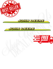 325, 335 or 345 Lawn Tractor Hood Premium Vinyl Decals Set OF 2John Deere Decals
