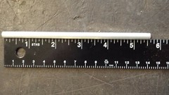 10 pcs. 1/4″ ALUMINUM 6061 T6511 EXTRUDED ROUND SOLID ROD X 5-1/2″ Long
