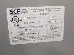 SCE SCE-30EL2412LPPL Enclosure 30″ L X 24″ W 12″ Deep – NEW Surplus!