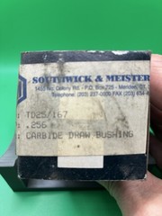 Southwick & Meister TD25/167 .256 Carbide Lined Draw Bushing Collet 0.256″ TD25