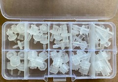 Luer Lock Connector Kit 1/16″,3/32″, 1/8″, 5/32″, 3/16″ Both Male/Female, 50 PCS