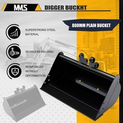 800mm Plain Bucket/tilting bucket/sand bucket fit MINI digger Attachment
