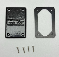 Ocal DS100G-G, Box Cover Coated FS/FD Aluminum DS100G Gray