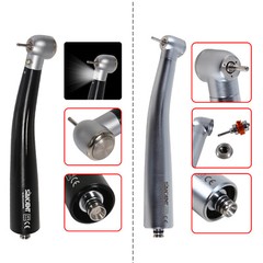 Dental High Speed / E-generator LED Handpiece 3 Water Spray Fits NSK Coupler