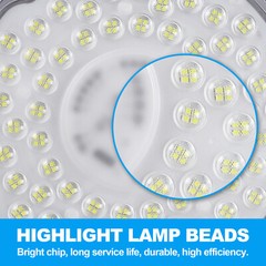 10 Pack 500W UFO LED High Bay Light Shop Industrial Commercial Factory Warehouse