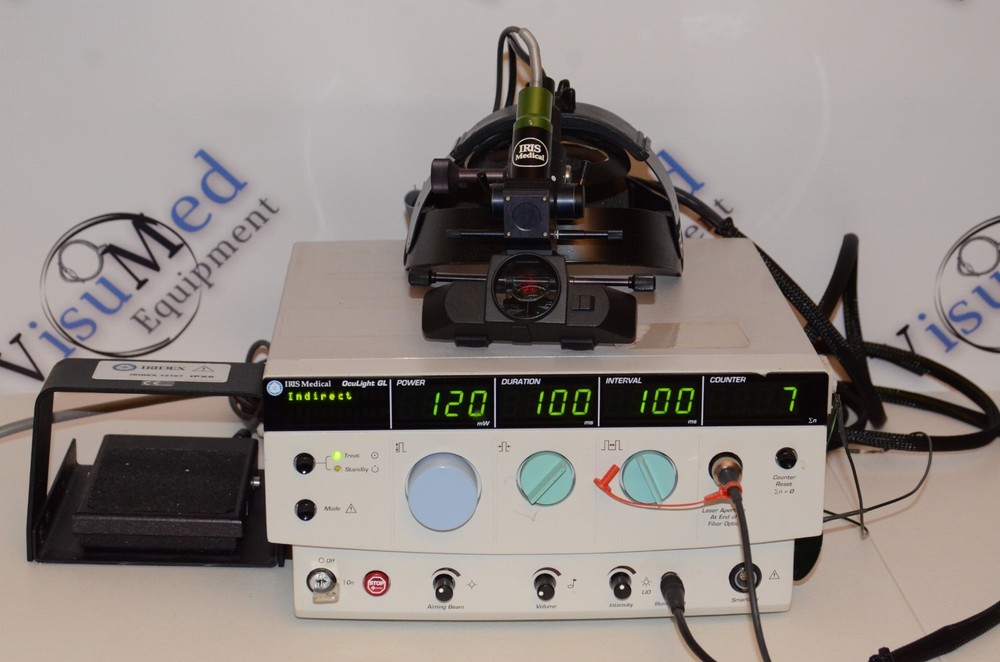 Iridex GL with LIO Laser indirect ophthalmoscope