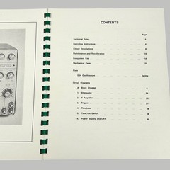 Telequipment Tektronix Types D54 & D54R Oscilloscope Manual 1972 Ships Quickly