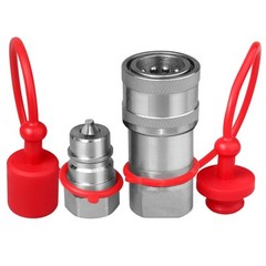 1/4″ Npt Iso 7241-B Hydraulic Quick Connect Couplers/couplings W/dust