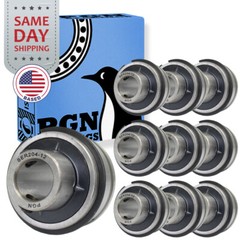 (10) SER204-12 – 3/4″ Bore – Insert Ball Bearing With Snap Ring – ER12 ER204-12