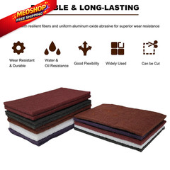 15 Pack 6″ x 9″ Hand Scuff Pads Set- (150-2000 Grit) Coarse Medium Fine…