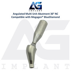 10 Angled 30° Multi Unit Prosthetic NC Int Hex Megagen® BlueDiamond Compatible