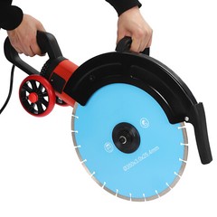 Electric Concrete Cutter Saw, Circular Saw with Saw Blade and Rolling Pulley HOT