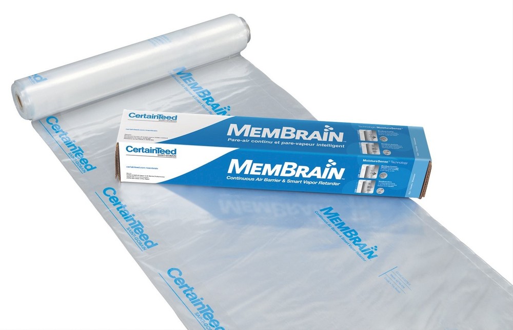 902008 8’4″ x 100′ Smart Vapor Retarder Barrier, No Size, Clear