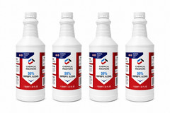 99% Isopropyl Alcohol | IPA Pure Rubbing Alcohol | 1 Gallon (4 x 32 oz Bottles)