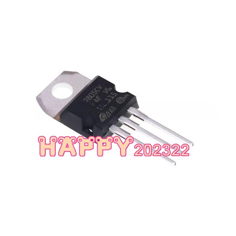 10pcs L7805CV-DG TO-220 #MX
