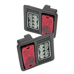 2PCS LED Rear Tail Light For Bobcat S530 S550 S570 S590 S595 S630 #6670284 LH+RH