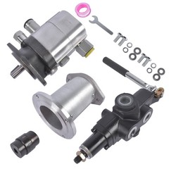 Returned Hydraulic Wood Log Splitter Pump Kit 22GPM 2 Stage 4000PSI 3600 RPM