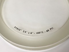 NOS PYREX 3/4″ X 6″ SIGHT GLASS 400 Degrees Fahrenheit 60 PSI