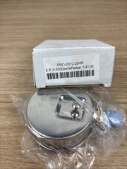 Pic Gauges Pro-201L-254R Industrial Pressure Gauge, 0 To 5, 000 Psi, 2 1/2 In