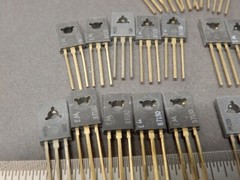 Motorola Transistor 657180 (2N5192) Quantity 25 Gold Plated NOS NPN Si Wurlitzer
